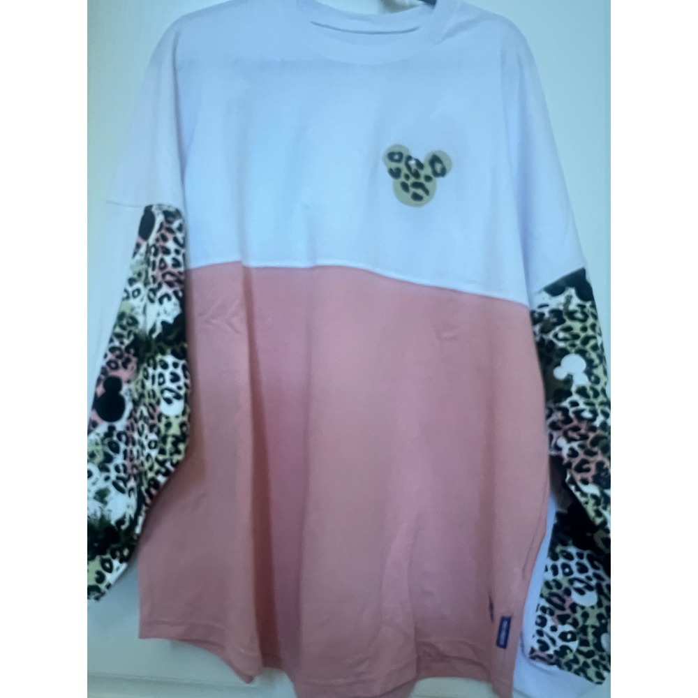 Disney Parks Animal Kingdom Wild About Disney Spirit Jersey Adult Large NWT
